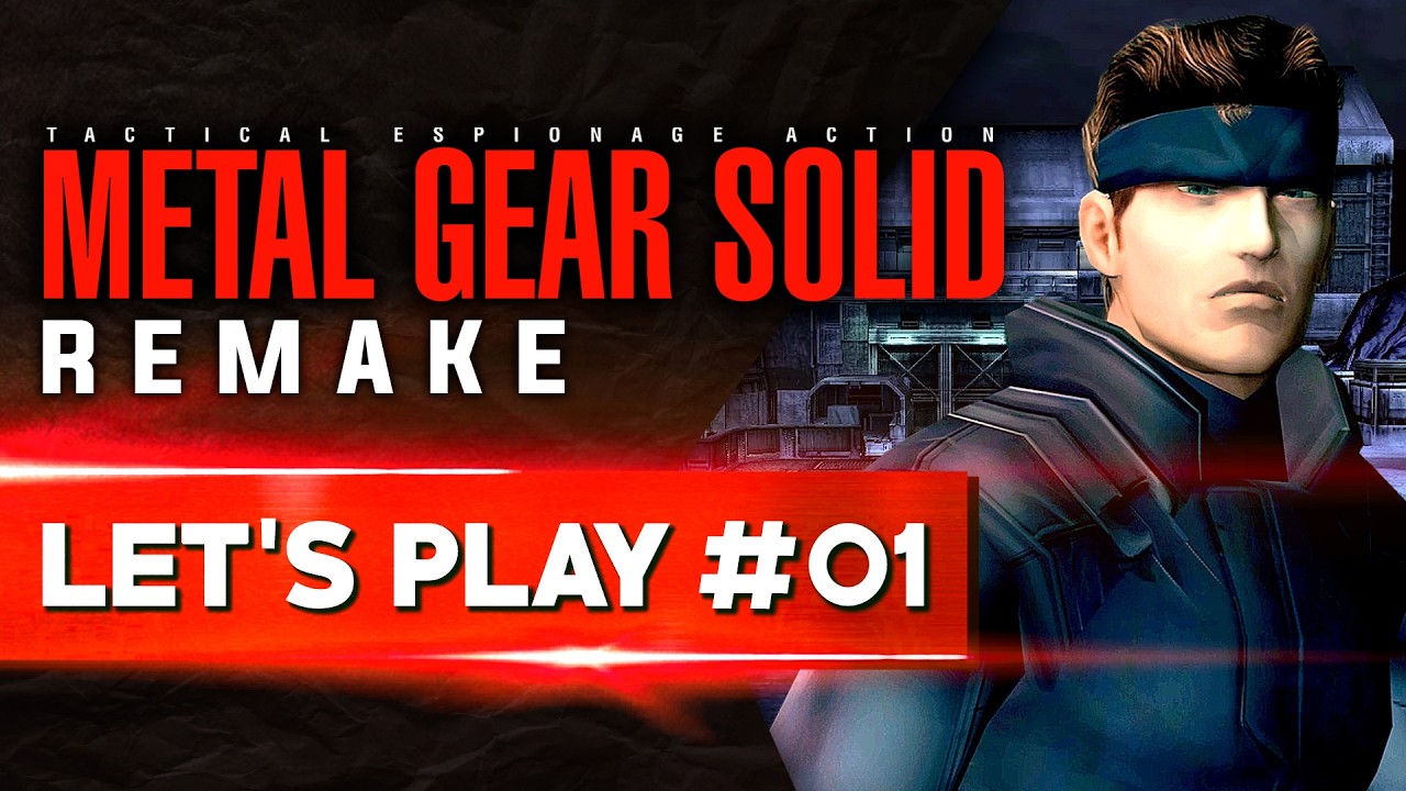 LE DÉBUT D'UNE SAGA LÉGENDAIRE | Metal Gear Solid (Remake) - LET'S PLAY FR #1