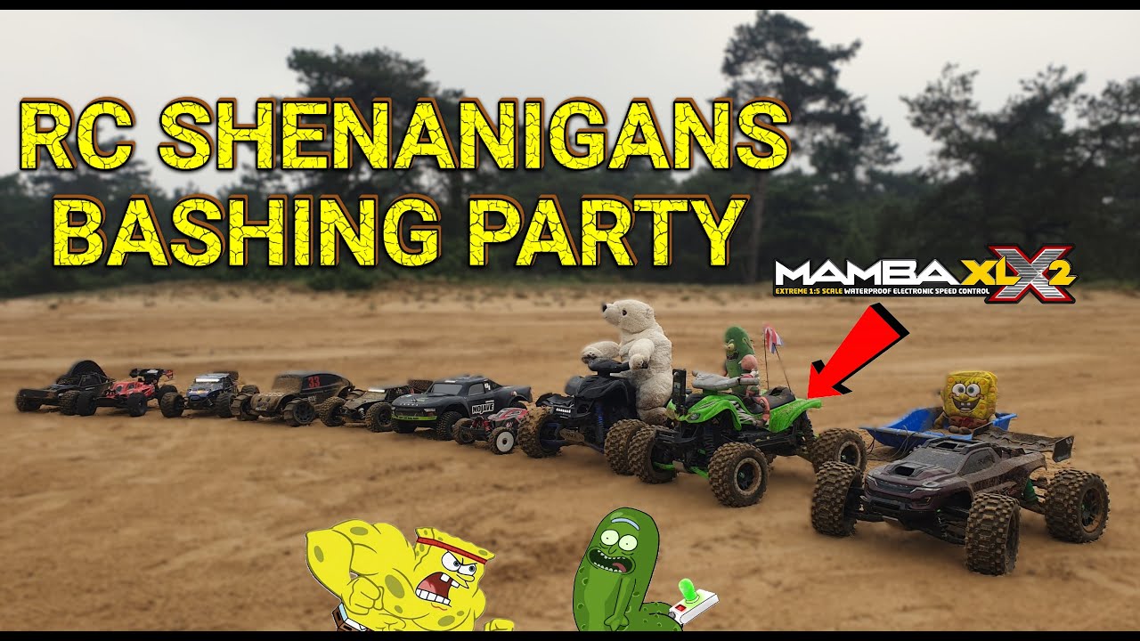RC shenanigans - bash fun - 360 fpv