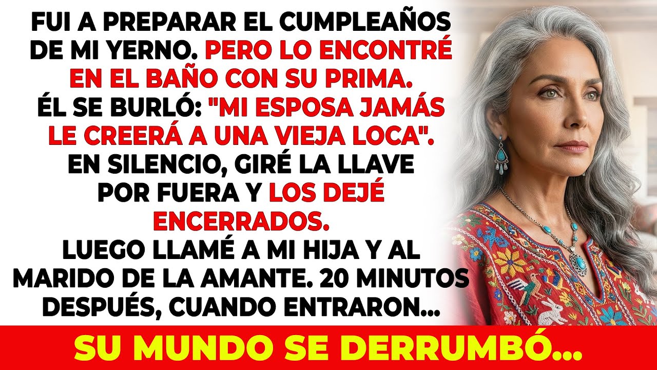 Atrapé A Mi Yerno Con Su Prima En El Baño. Me Dijo 