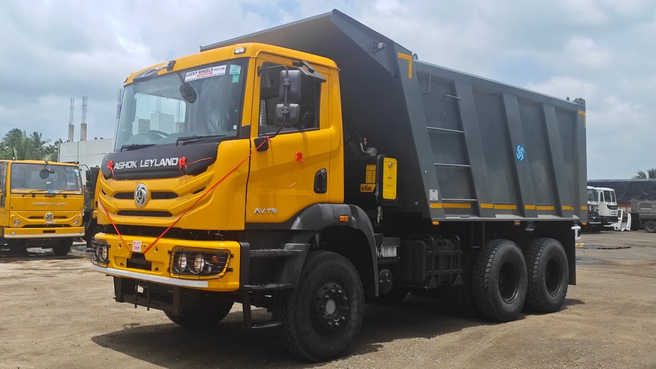 Ashok Leyland 2832TN | AC | BS:6 P2 | 10-колесный самосвал | Подробный обзор на тамильском языке ...