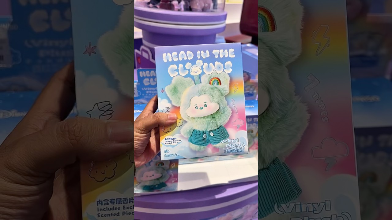 Aku nyobain blindbox Vinyl plush terbaru di Miniso  #minisoindonesia2025 #hangoutwithminiso