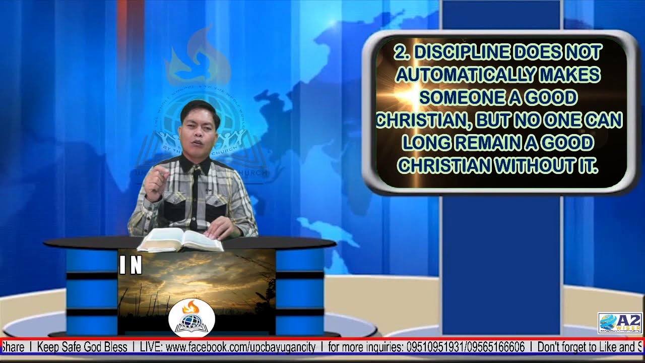 Self Discipline a sermon by Ptr. Jocim Galos
