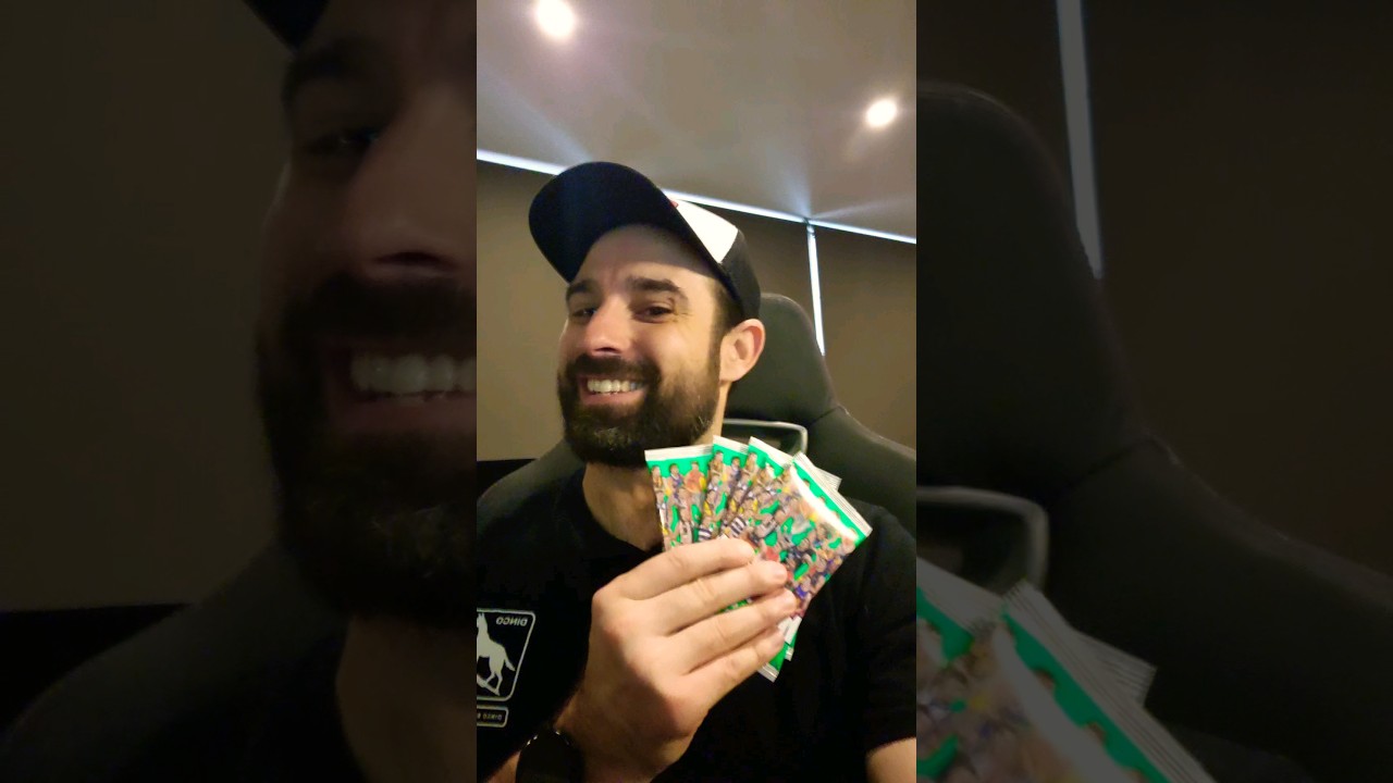 QUICK RIPS! 5 packs of Teamcoach 2024 in under a minute! #aflcards #aflseason #footycards #teamcoach