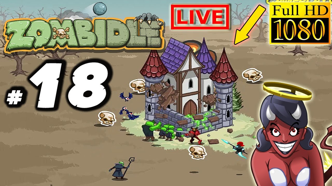 Zombidle Gameplay: Pt 18 - DIAMOND GRINDING! - Zombidle Walkthrough Live Stream PC - GPV247