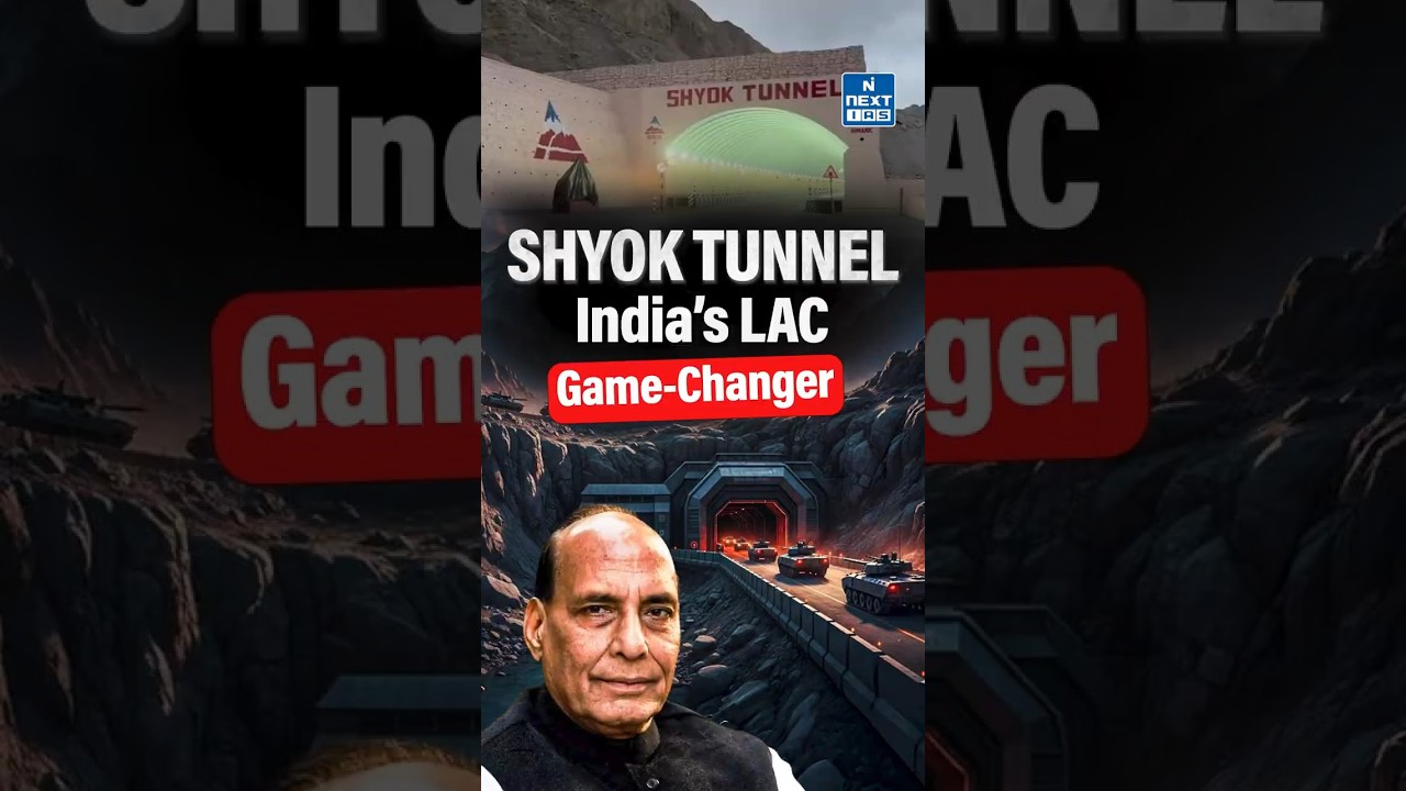 Shyok Tunnel Explained | Ladakh&rsquo;s Strategic Boost