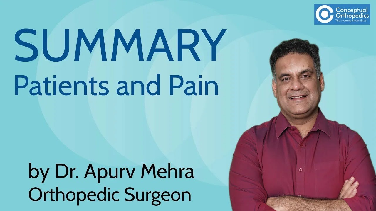 Patients and Pain by Dr Apurv Mehra | eConceptual