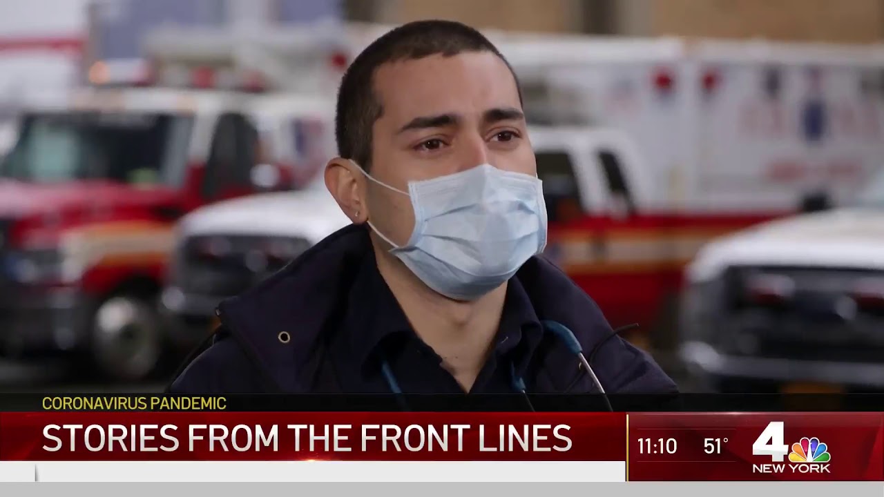 Stories From the Front Lines: What's It Like to Be an FDNY Paramedic Amid Coronavirus | NBC New York