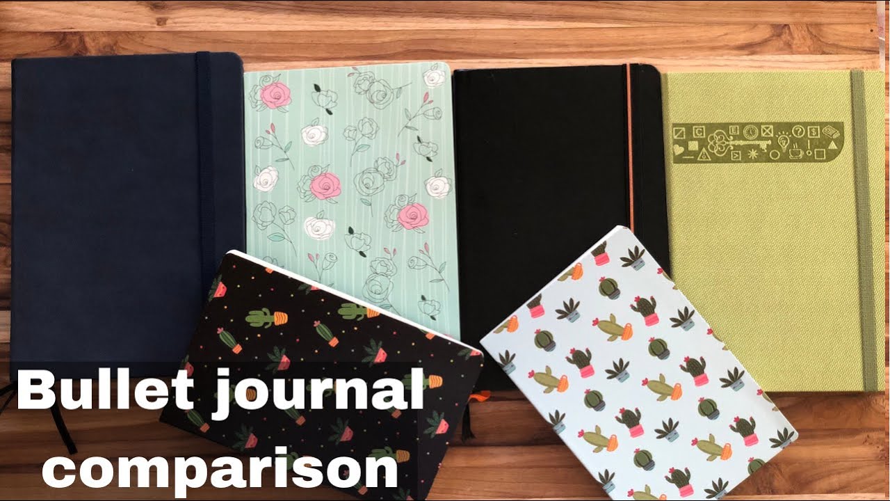 Affordable Bullet Journals India| Bujo Comparison | Journal haul | MatrikaS, Factor Notes, Menorah