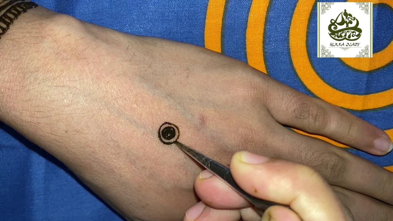 Snowflake henna tattoo | winter holiday special henna | snowflake mandala