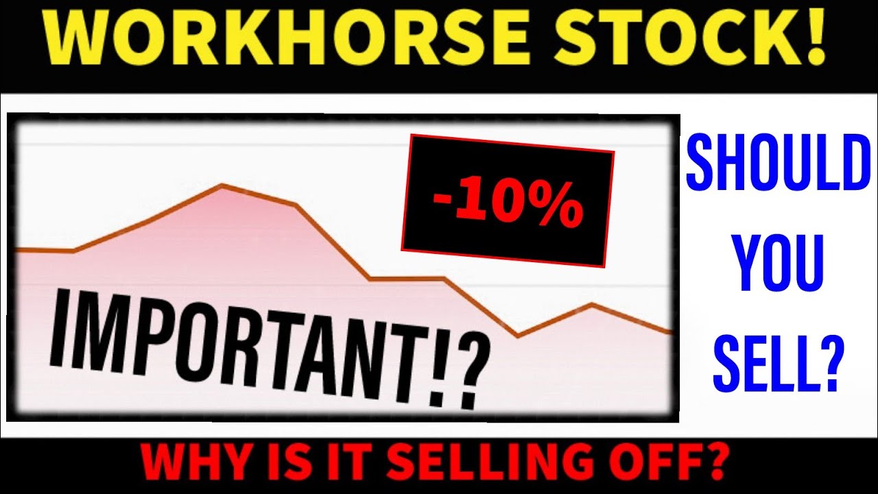 WORKHORSE STOCK UPDATE! - WHY IS WKHS STOCK DROPPING!? *YOU SHOULD WATCH THIS!*