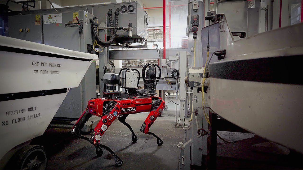 Реклама в Nestlé Purina | Boston Dynamics