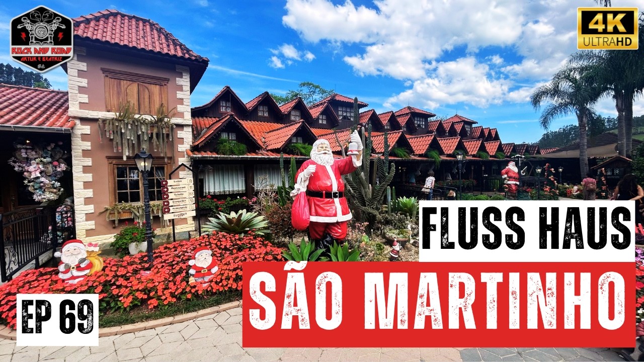 São Martinho de Moto: Estradas Lindas e o Encanto da Fluss Haus