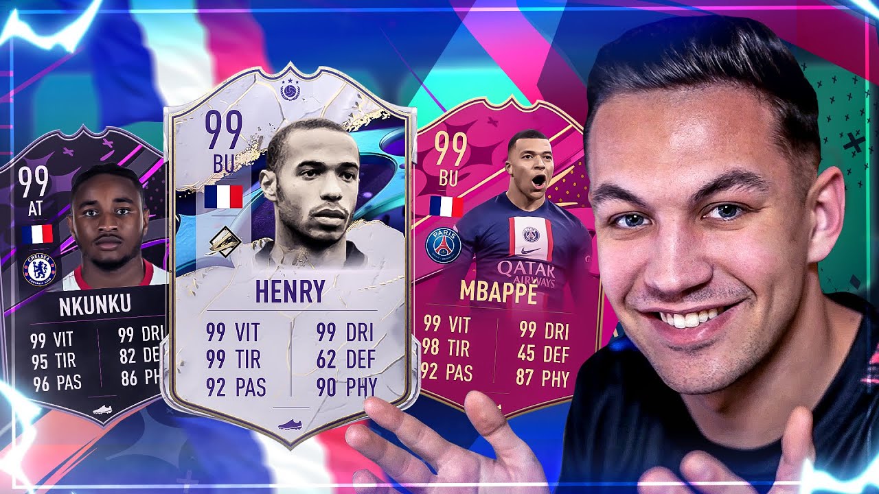 UNE DRAFT 100% FRAN&Ccedil;AISE ! C&rsquo;EST DU CHEAT 😂 FIFA 23