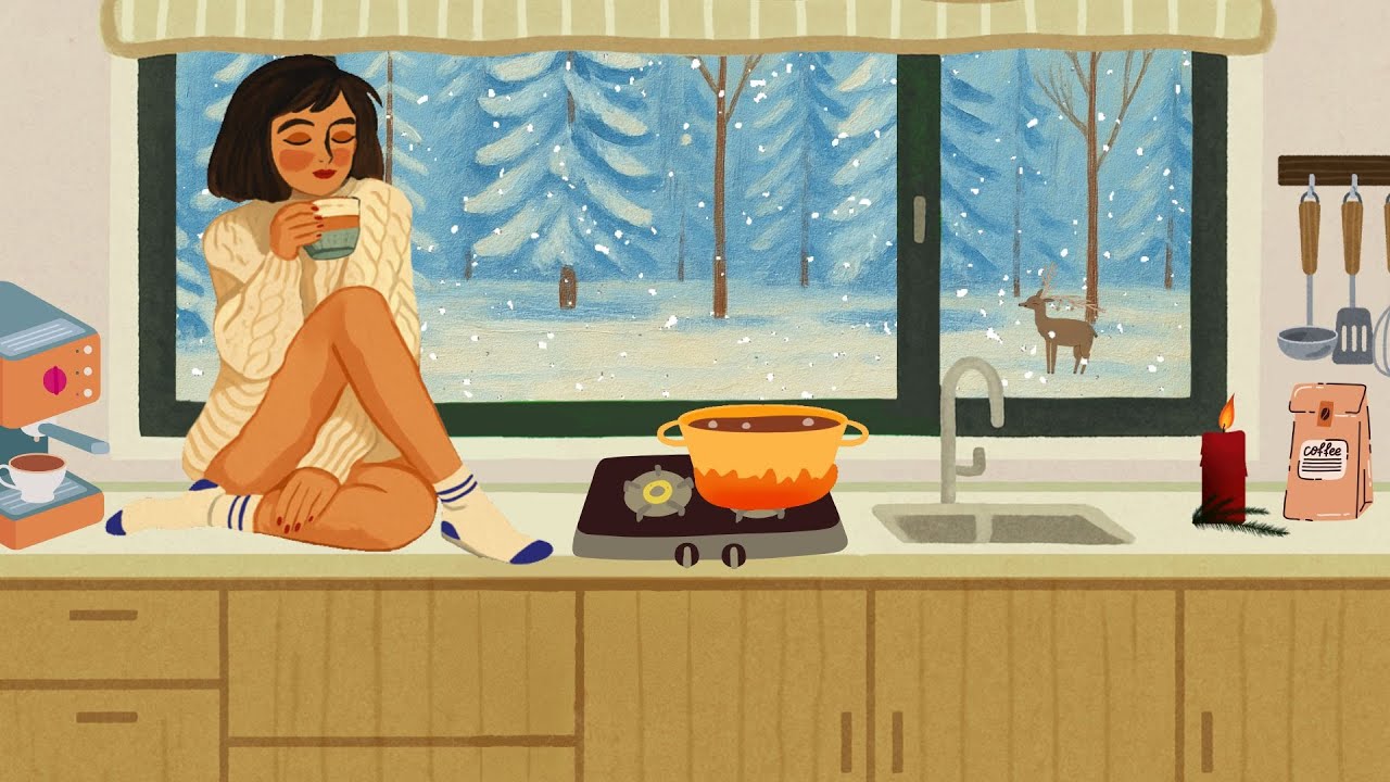 Lo-fi Jazz in the Kitchen – Winter Comfort Music for Slow Days