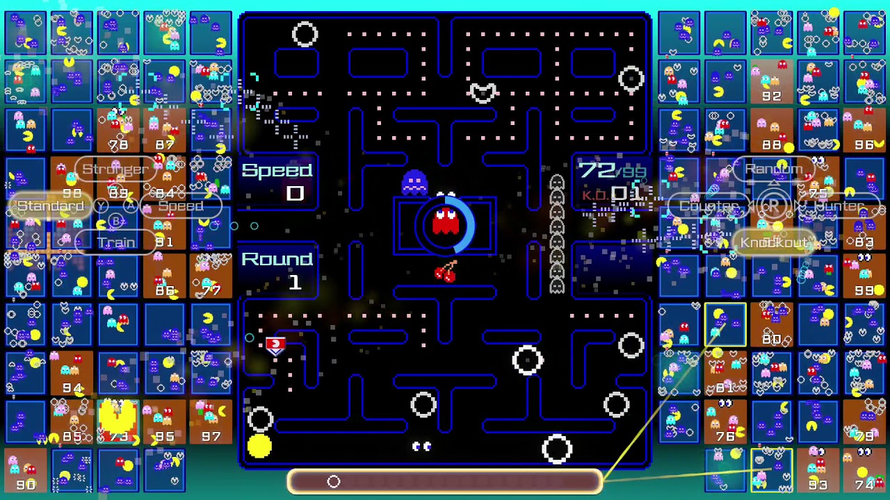 Pac-Man 99 Victory 1st Place Gameplay