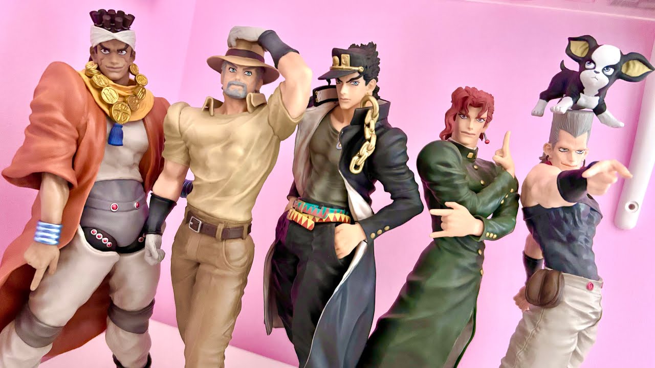 Stardust Crusaders Figures by Ichibansho!!