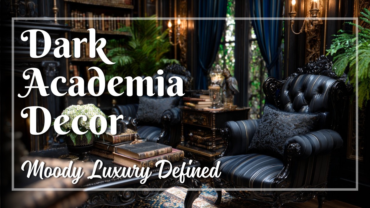 Dark Academia Vintage Decor Ideas Unveiled 📚 Can Moody Spaces Feel This Prestigious