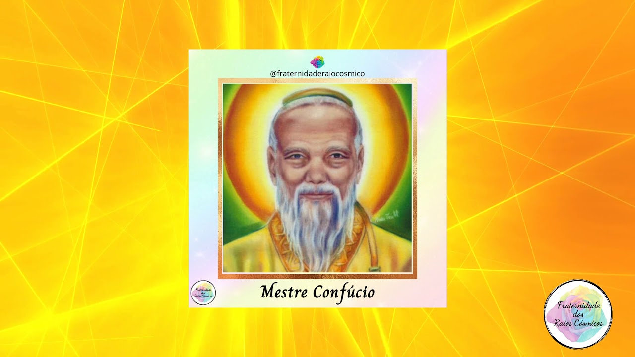 MEDITAÇÃO COM CONFÚCIO   2º RAIO AMARELO DOURADO
