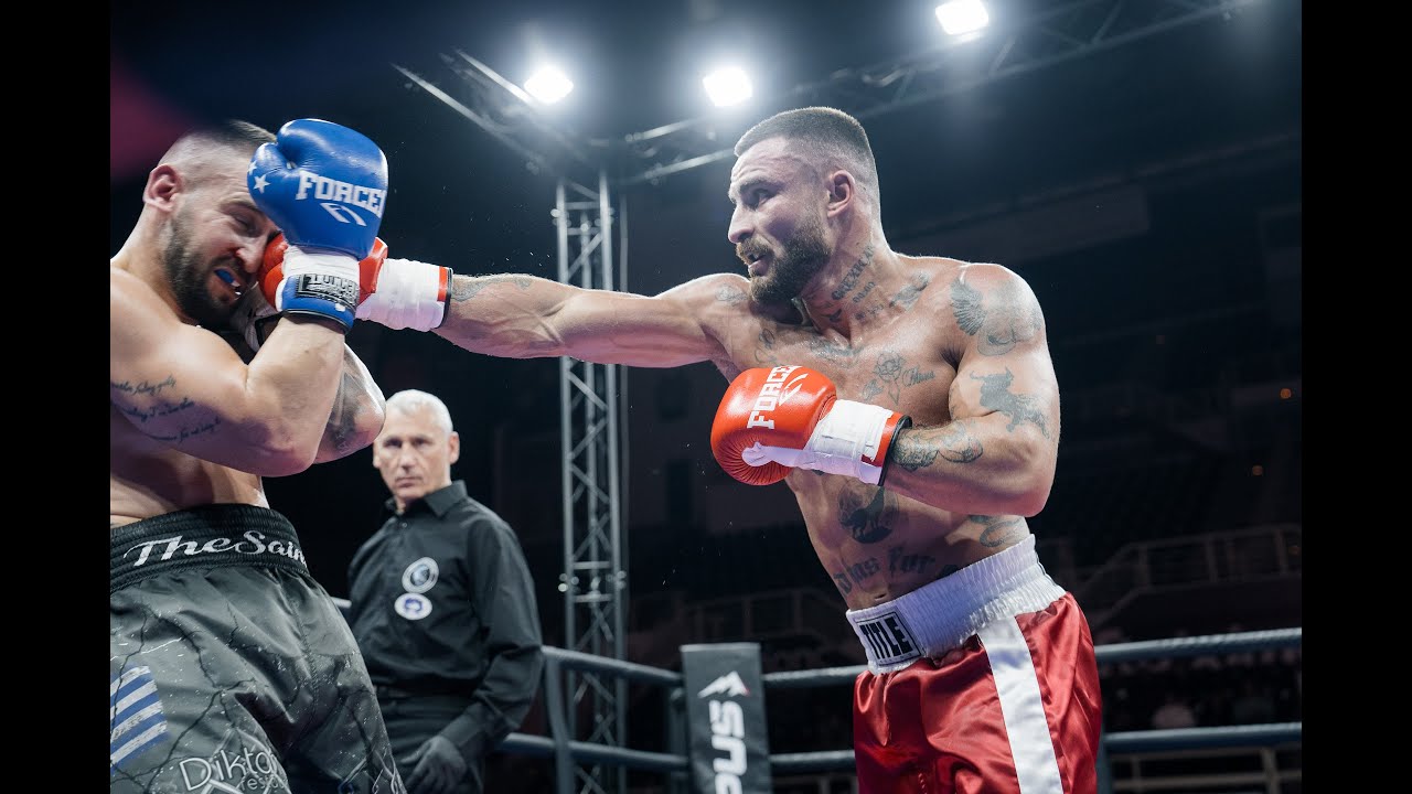 CHARILIS MALICHOUDIS VS NICK  AVRAMIDIS MAIN BOXING FIGHT NO LIMITS 35 PAOK SPORTS ARENA