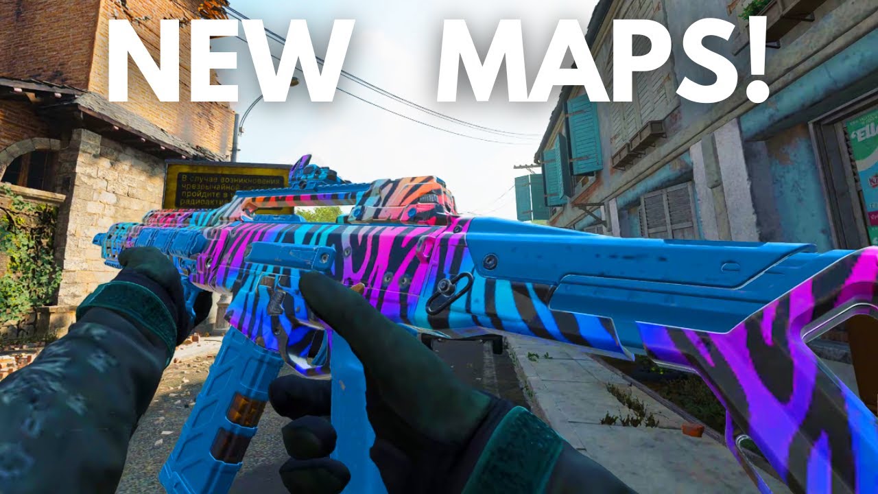 BO7 M8A1 - ONE BURSTING On The New Maps! (No Commentary Gameplay)