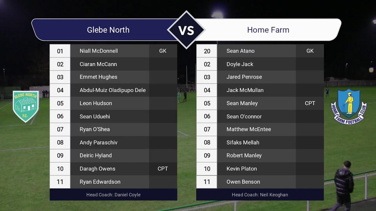 LIVE | PTSB Metropolitan Cup | Glebe North VS Home Farm
