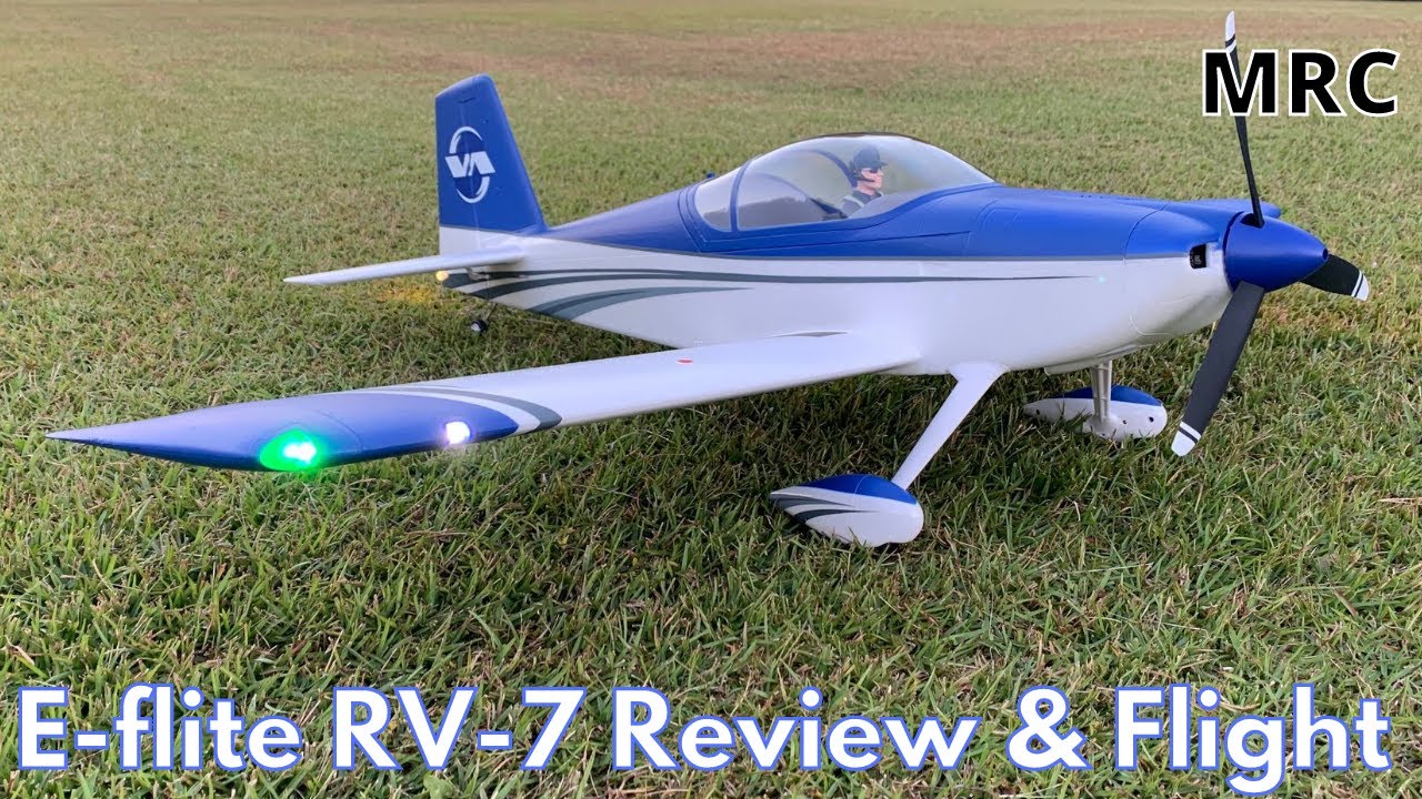E-flite RV-7 Overview & Flight