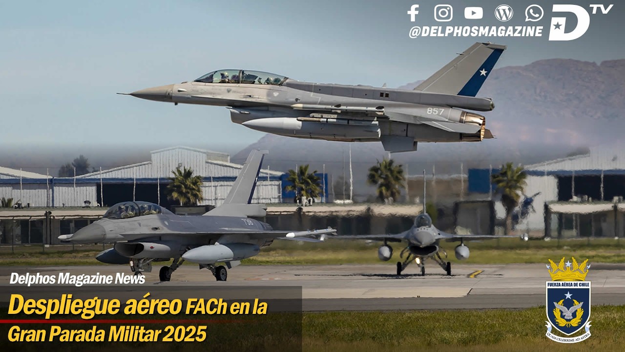 ✈️ Impresionante despliegue aéreo de la FACh en la Parada Militar 2025 🇨🇱