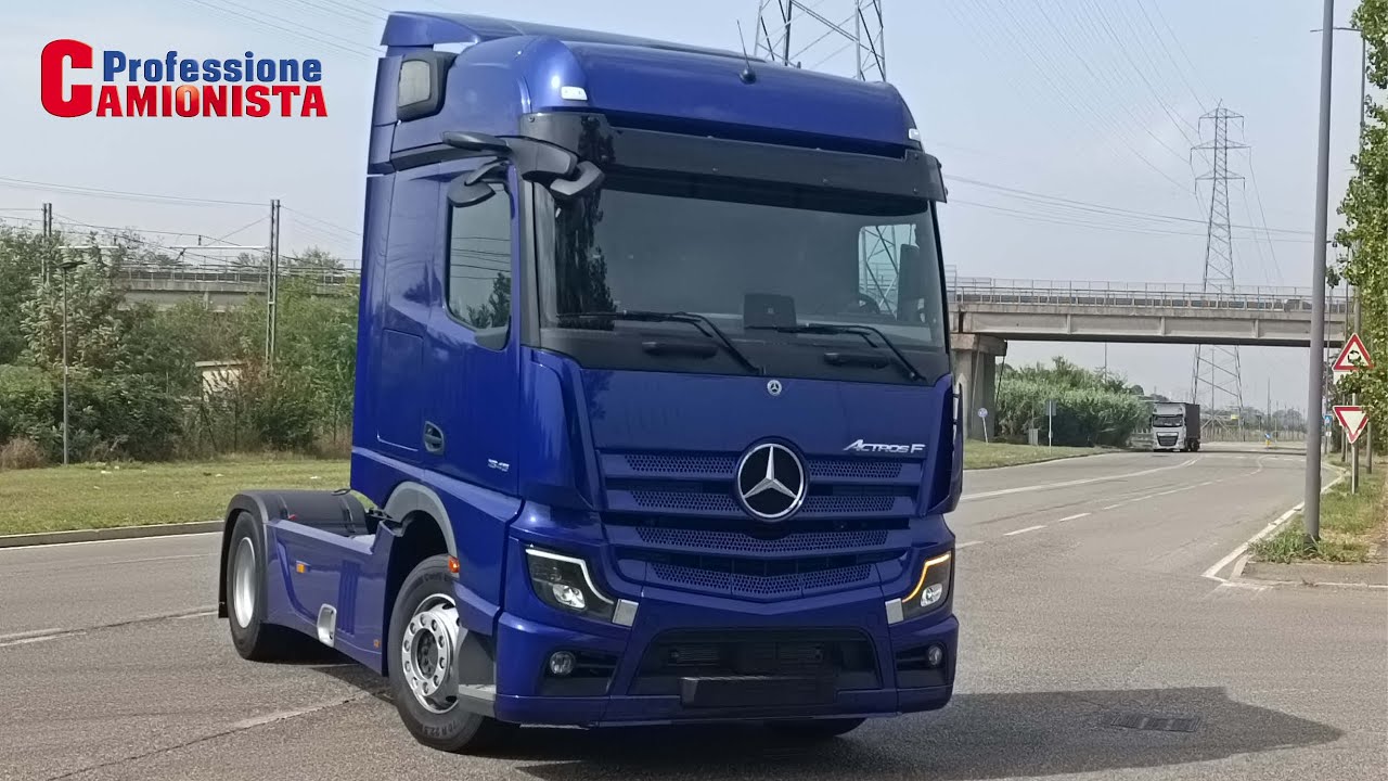 PROVA: Mercedes-Benz Trucks Actros F Plus