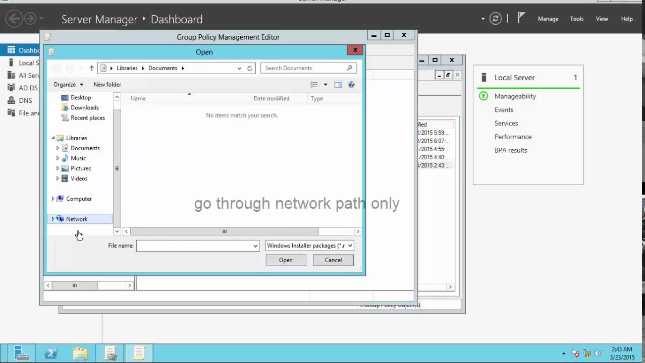 Deploy firefox through group policy in windows server 2012
