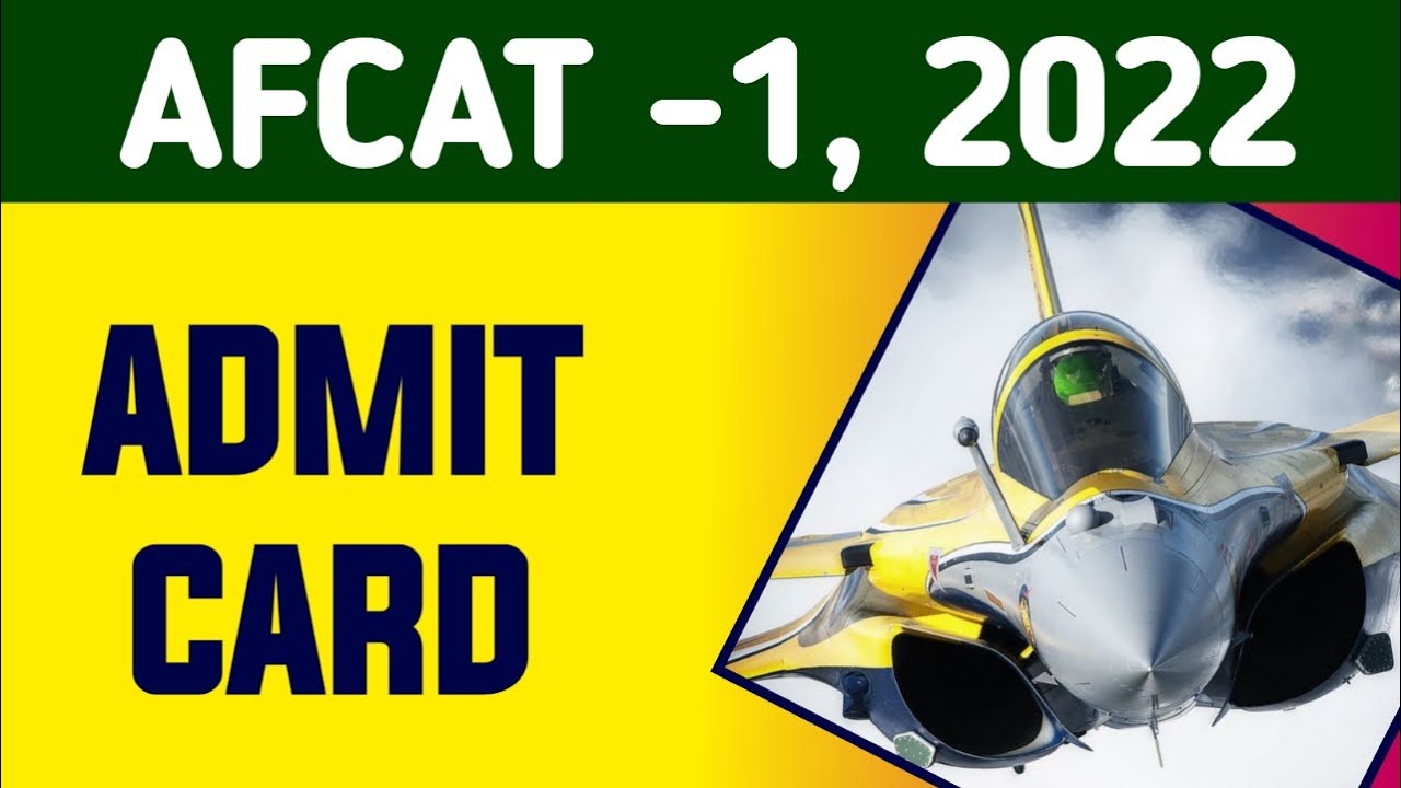 AFCAT Admit Card 2022 | Admit Card Is Out | Important Dates | AFCAT 1 2022 | Education Circuit