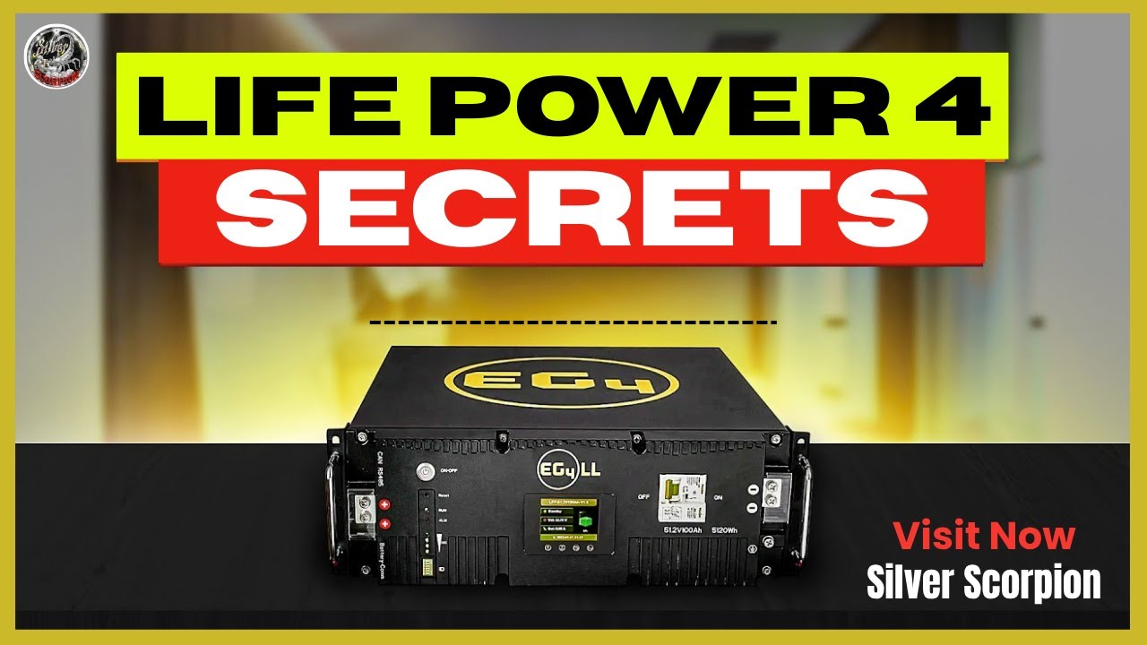 Unboxing the EG4-LifePower4 V2 Lithium Battery &ndash; Boost Your Power Setup Today!