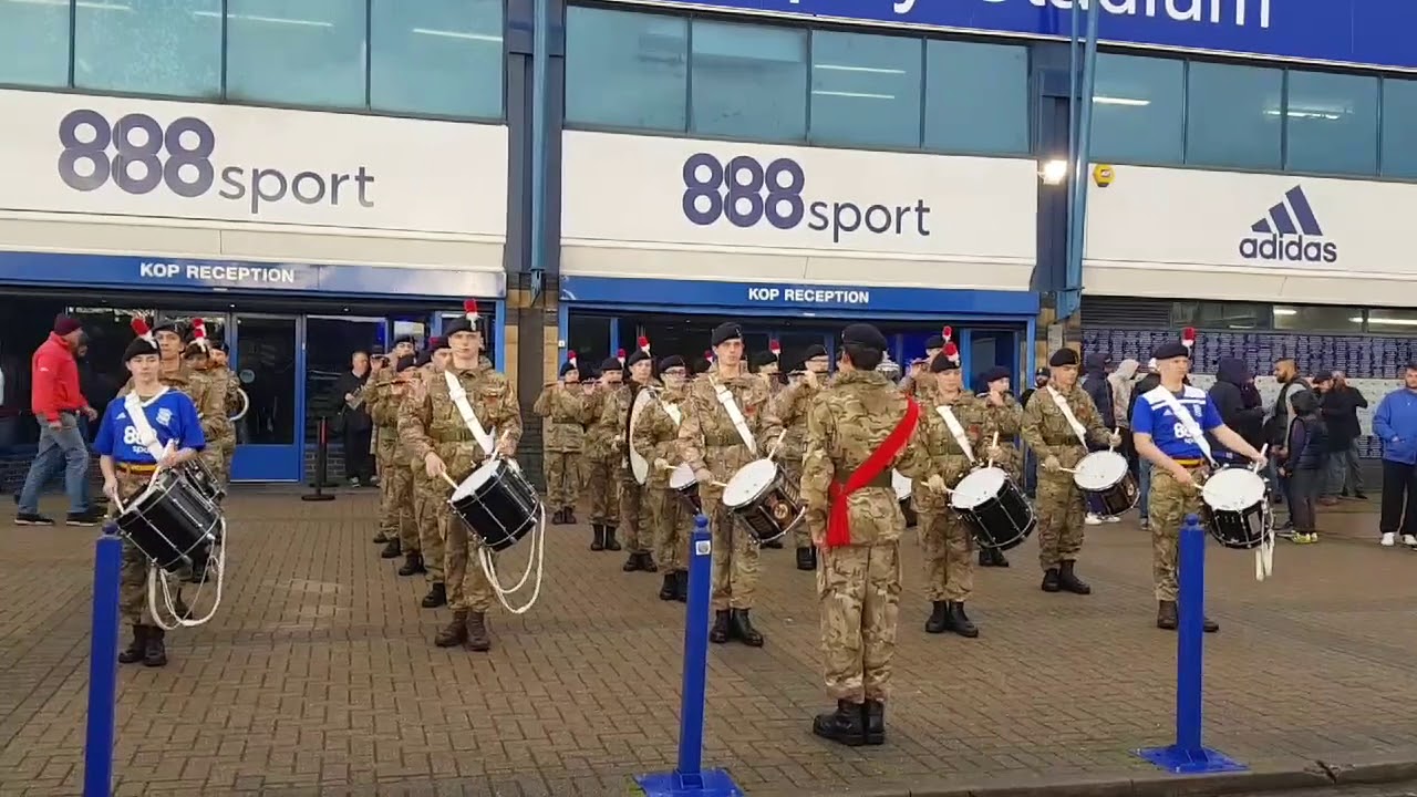 Warwickshire and West Midlands ACF Corps Of Drums @ Birmingham City Football Club