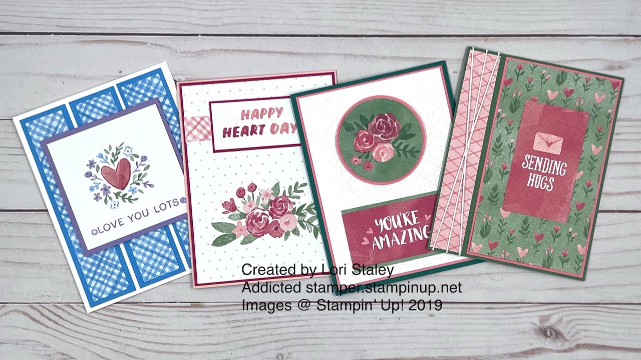 1.12.26 Quick Cards with Love Notes 6 x 6 Designer Paper