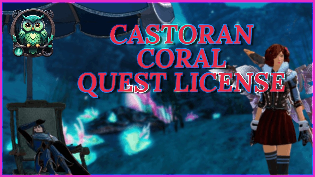 🌊 Castoran Coral Quest License Guide 🐚 Castoran Coral Weapons + Tips! | Guild Wars 2 Wizard&rsquo;s Vault