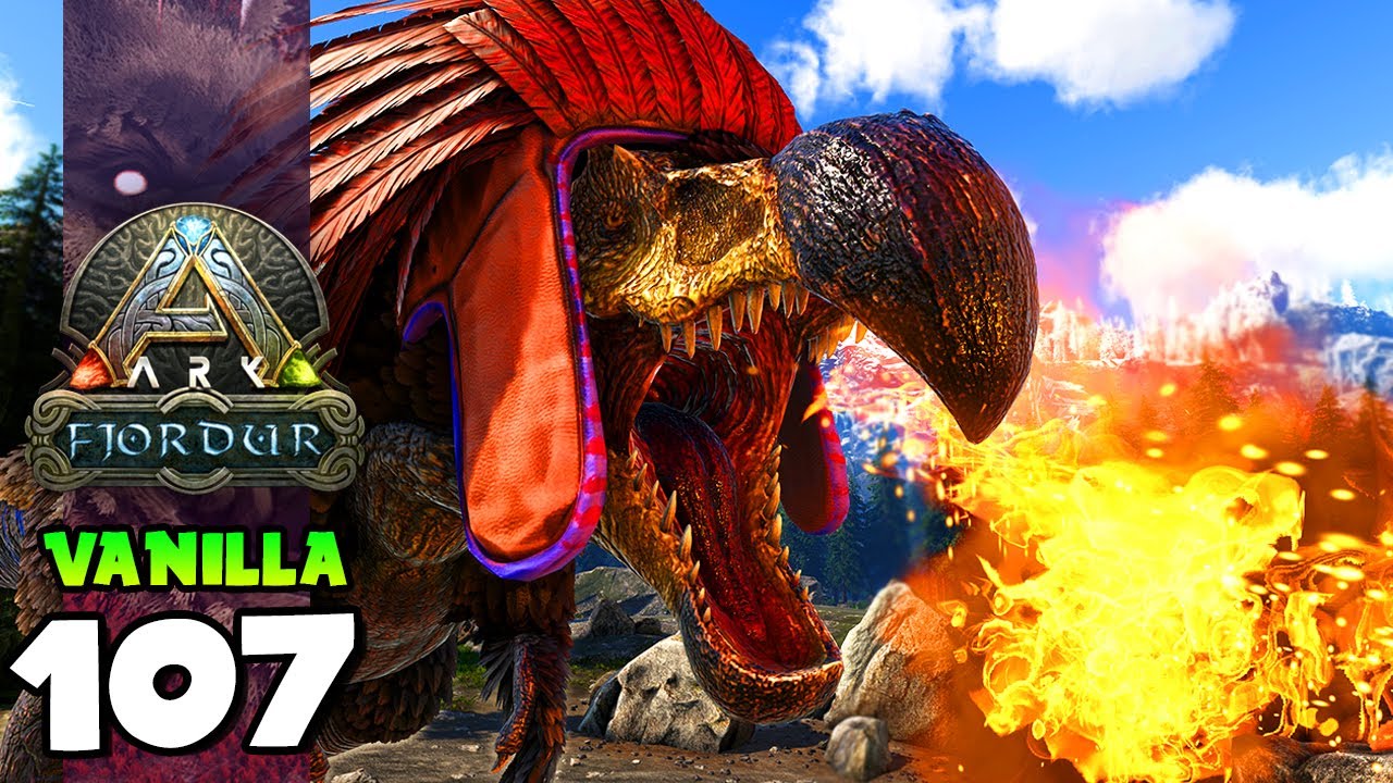 INVOCAMOS O DODOREX PARA ENFRENTAR OS MINI BOSSES!!! ARK: FJORDUR (VANILLA) 107