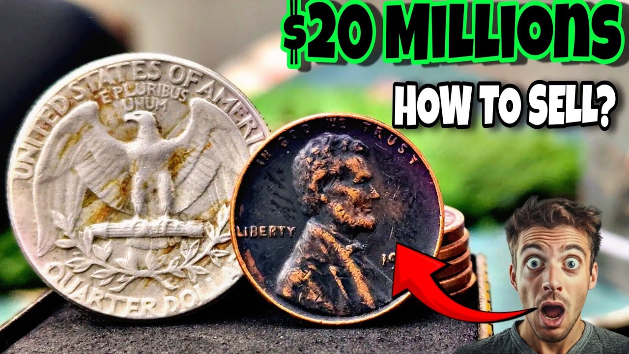 Easy Sell your pocket change wheat pennies & Quarter Dollar Coins that could make you Rich!