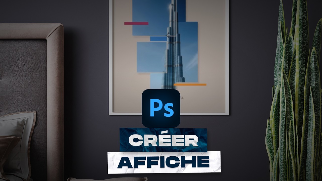 Création d'une affiche dans Photoshop CC