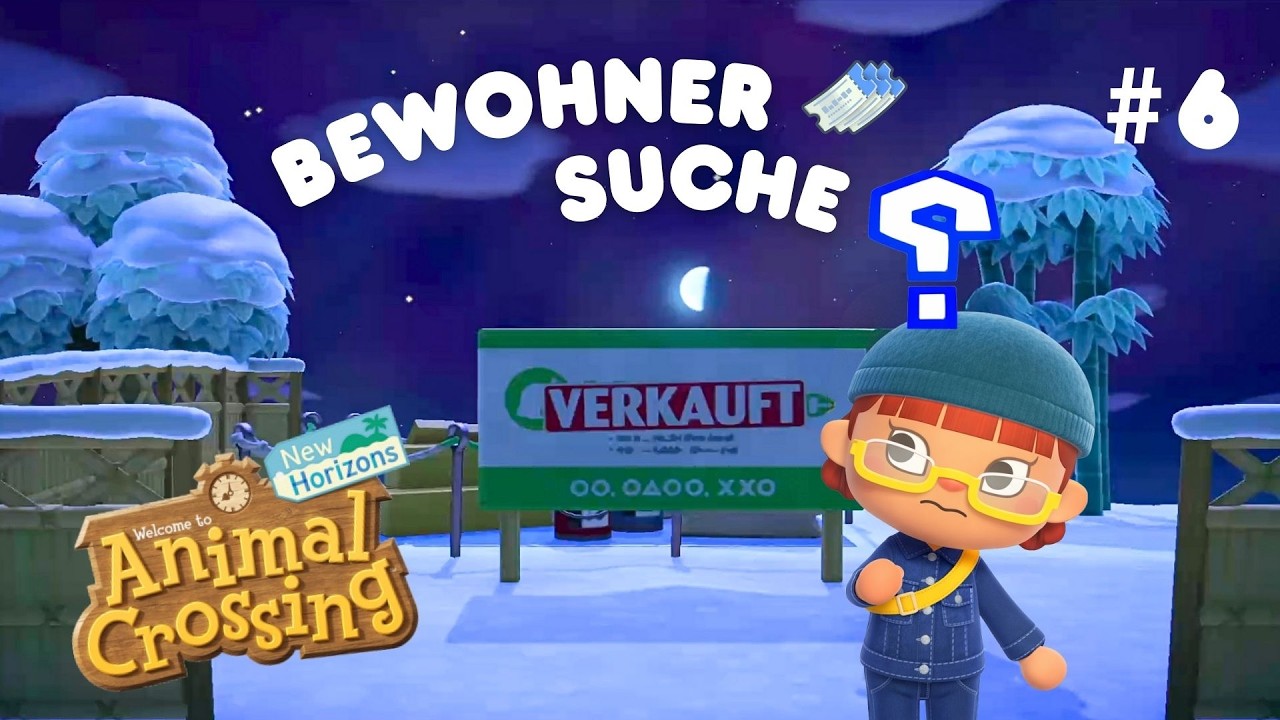 Erster Villager Hunt für meine Forever Island!! | Animal Crossing Let’s Play deutsch