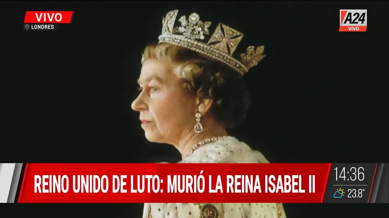 ⚫ MURIÓ LA REINA ISABEL II A LOS 96 AÑOS
