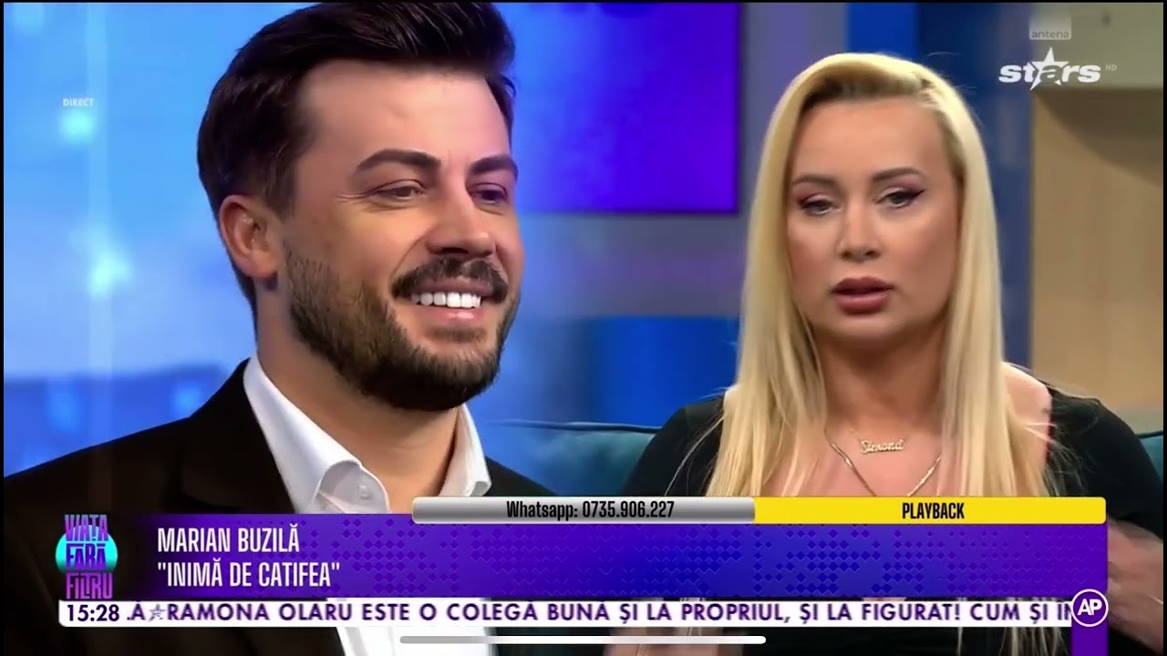 Marian Buzilă- ❌ inima de catifea ❌la viața fără filtru ❌ Antena Stars