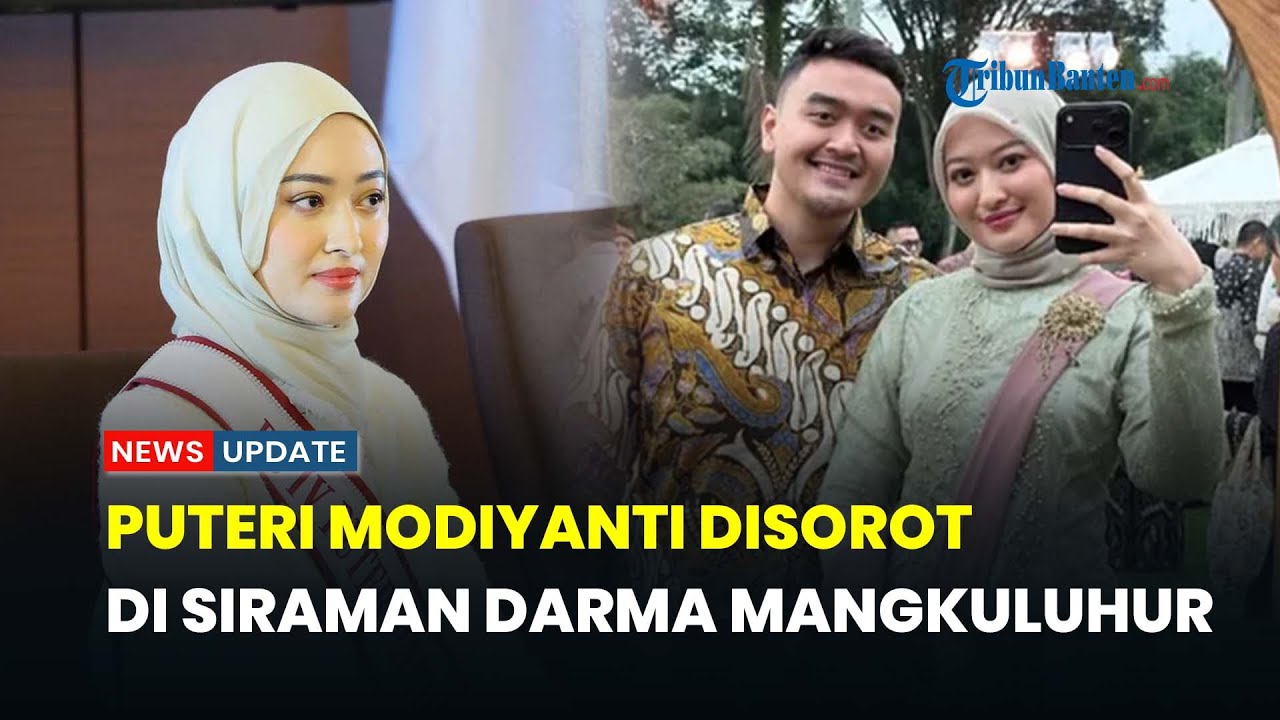 Sosok Puteri Modiyanti Curi Perhatian Publik di Acara Siraman Darma Mangkuluhur