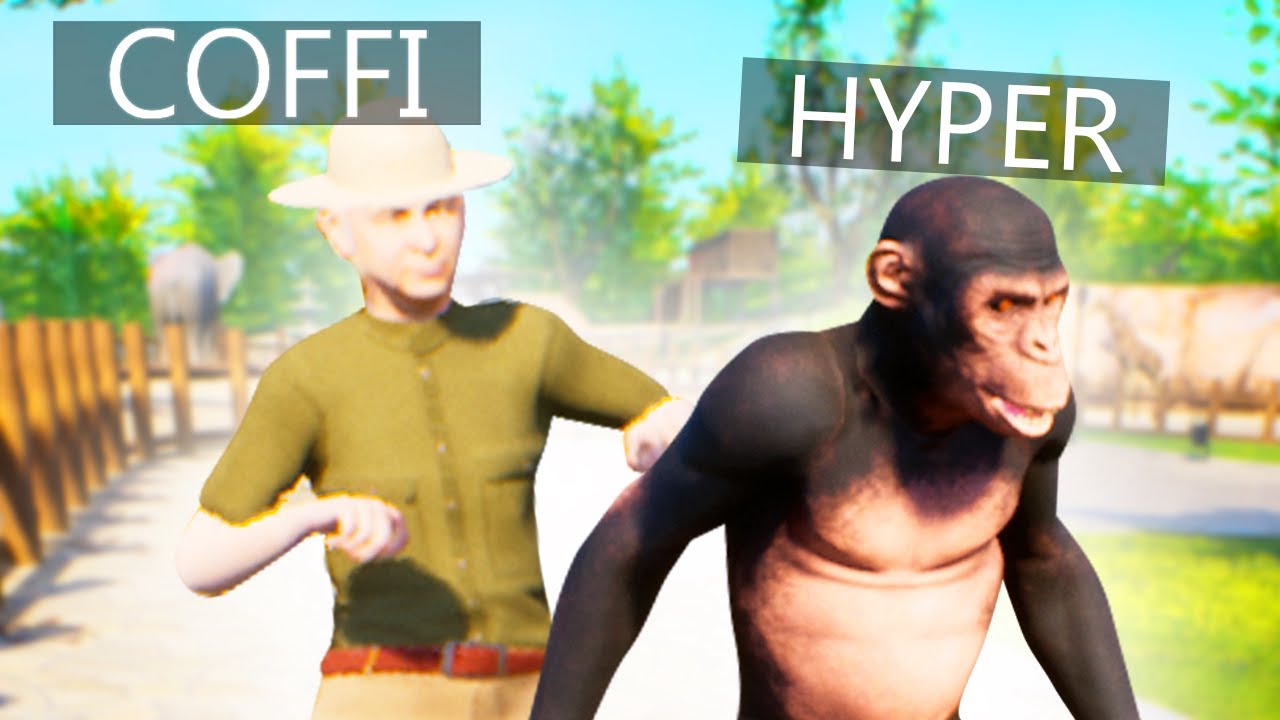Я УСТРОИЛ ХАОС В ЗООПАРКЕ ИГРАЯ ЗА ОБЕЗЬЯНУ! (Zookeeper Simulator)