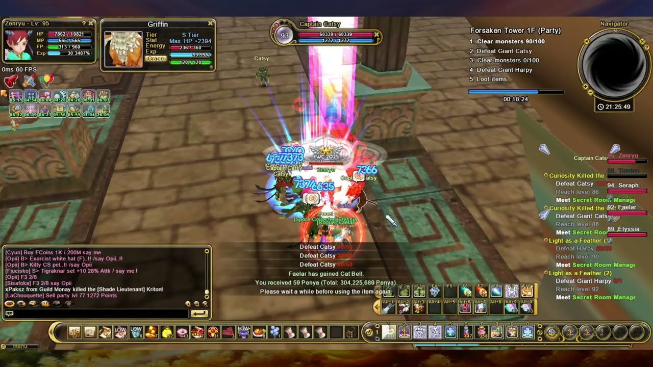 [#50] Dailies Towers -  Flyff Universe Totemia