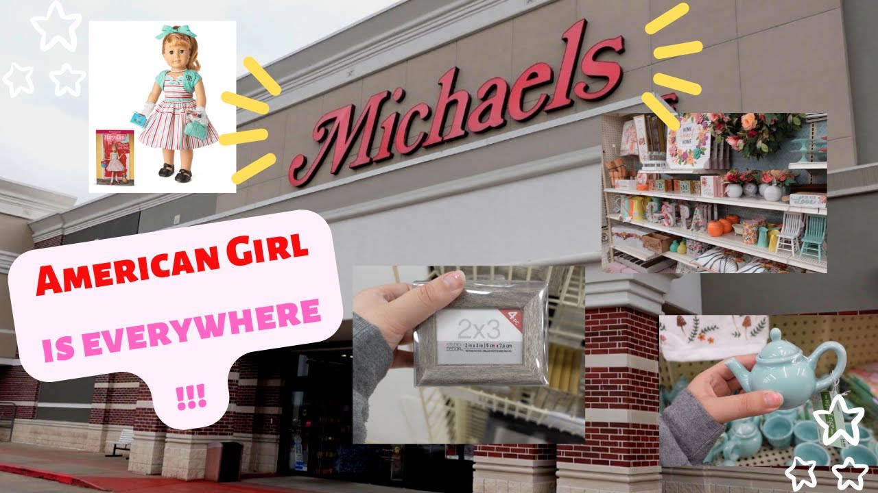 Come shop with me at Michaels and Hobby Lobby for American Girl sized items !