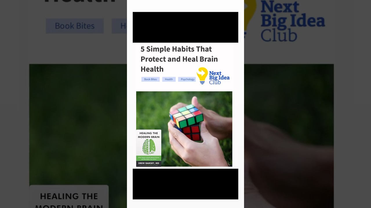 5 Simple Ways To Heal Brain Health 