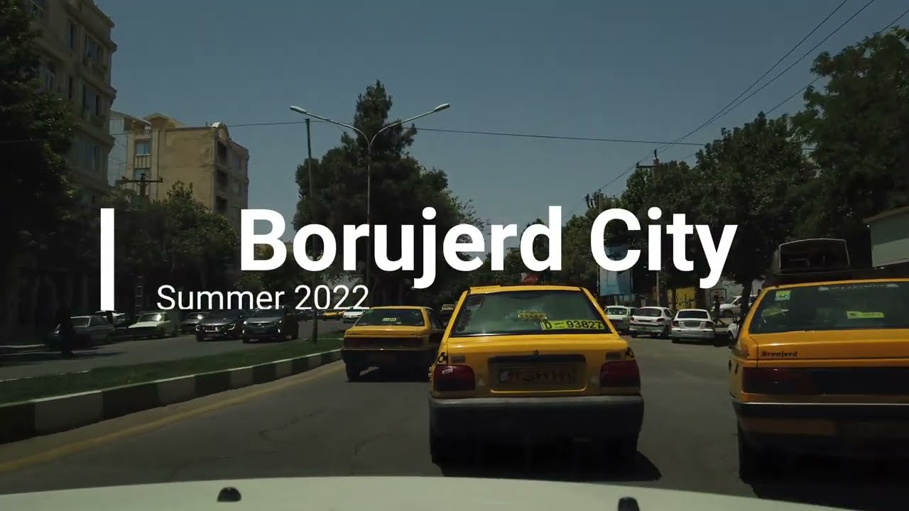 4K Incredible Nature of Borujerd city in Iran طبیعت فوق العاده بروجرد