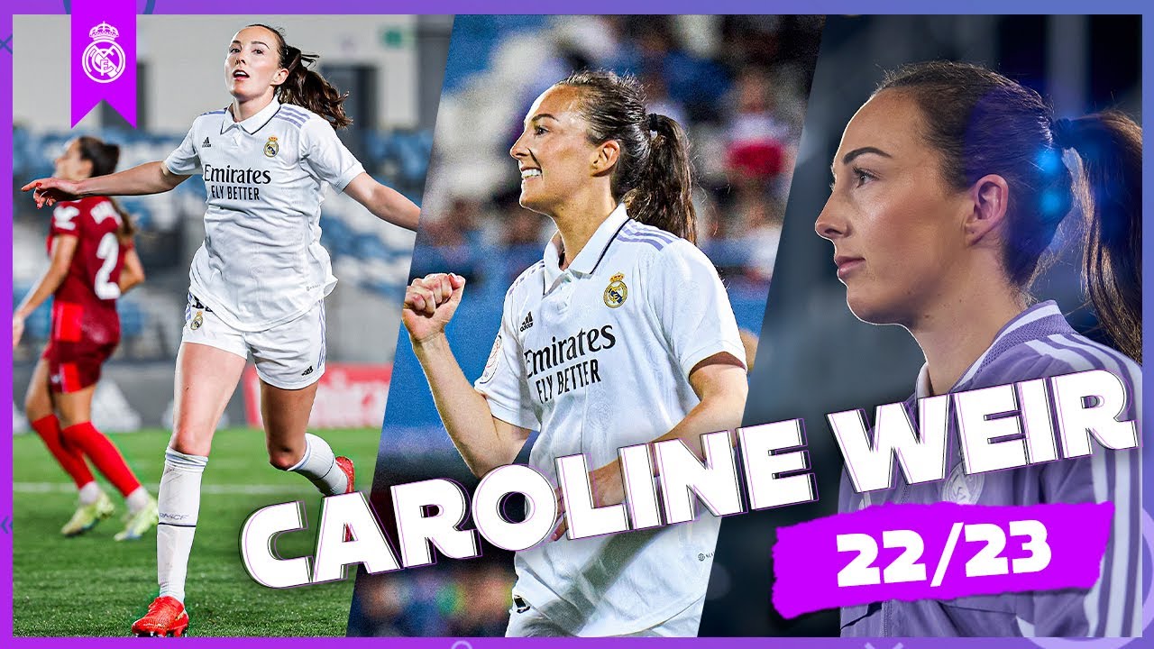 All 28 goals scored by Caroline Weir 22/23 |  Real Madrid
