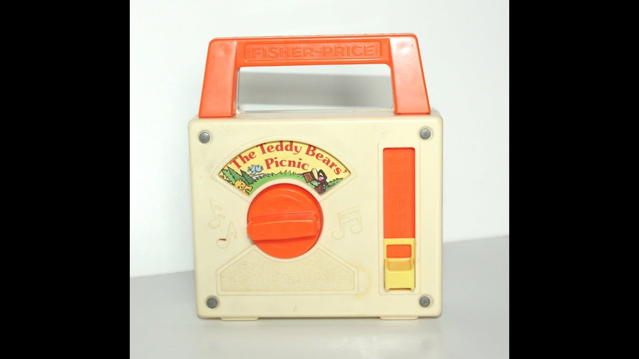Fisher Price The Teddy Bears Picnic Wind Up Musical Toy
