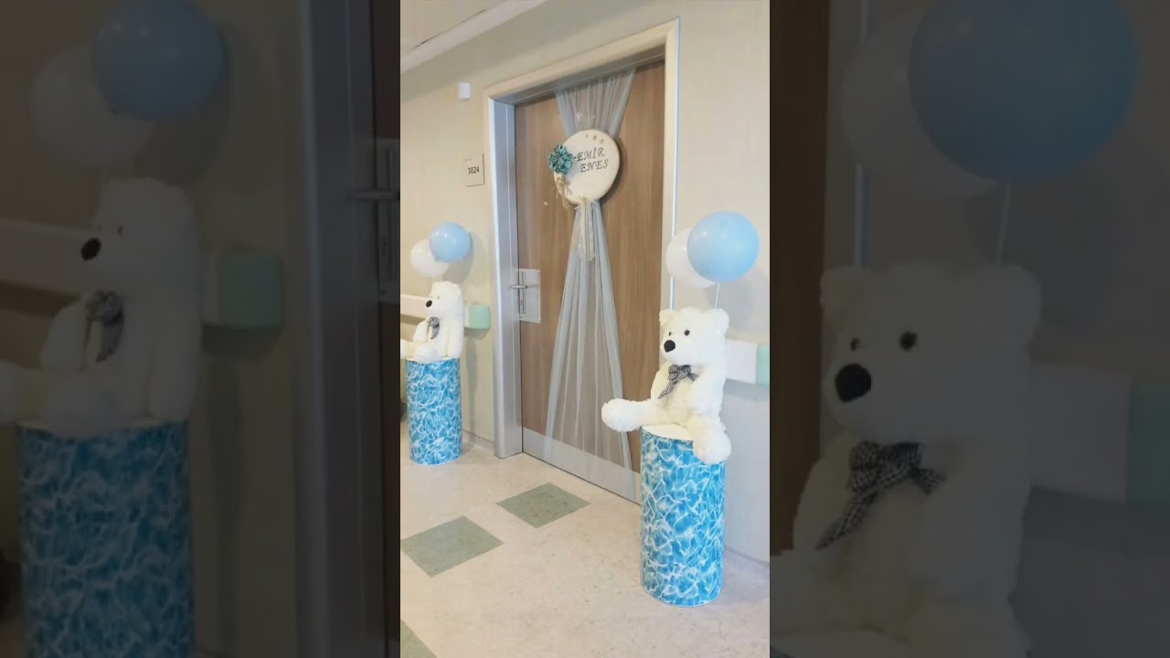 welcome baby door decor ideas