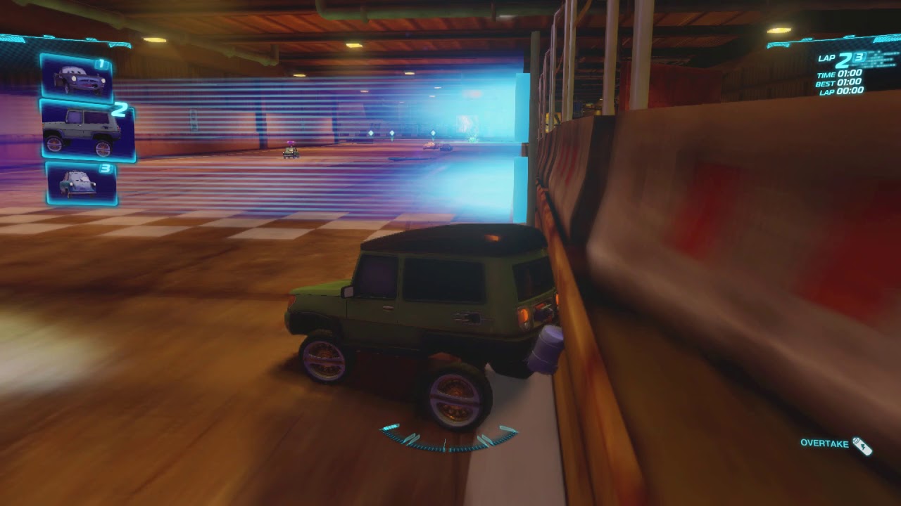 Cars 2: The Video Game | Miles Axelrod - Pipeline Sprint! | WhitePotatoYT!